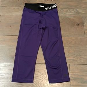 Nike pro never worn capri